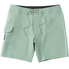 Vissla Men's Swimwear Half Pants/Shorts Vissla Solid Sets 185in Boardshort Mens Aloe