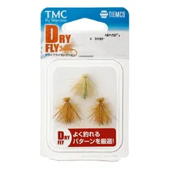 [ティムコ(TIEMCO)] 完成品フライセット ドライフライセレクション エルクヘアカディス ライトカラー D-02セット#12のサムネイル
