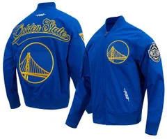 プロスタンダード メンズ アウター ジャケット・ブルゾン Pro Standard Mens Golden State Warriors Blue Living Large Jacket NoColoのサムネイル