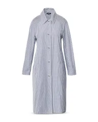 ラグアンドボーン レディース アウター コート rag bone Gayle Stripe Poplin Coat Blue Stripe ブルーのサムネイル