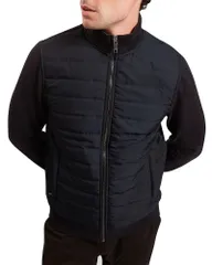 テッドベーカー メンズ アウター ジャケット・ブルゾン キルティング Ted Baker Durano Quilted Jacket Black ブラックのサムネイル