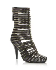 ジバンシー レディース シューズ ブーツ・レインブーツ アンクル Givenchy Womens Cagembellished Ankle Booties Black ブラックのサムネイル