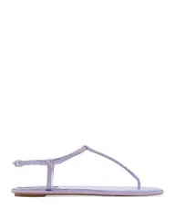 レネ・カオヴィラ レディース シューズ サンダル Rene Caovilla Womens Thong Sandals Violet Satin バイオレットのサムネイル