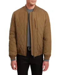 テッドベーカー メンズ アウター ジャケット・ブルゾン キルティング Ted Baker Mailins Quilted Bomber Jacket Olive オリーブのサムネイル