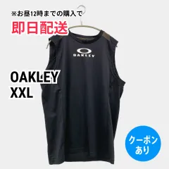 OAKLEY オークリー タンクトップ XXL ブラック 無地 ブランドロゴ カップなし メンズのサムネイル