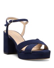スチュアート ワイツマン レディース シューズ サンダル プラットフォーム Stuart Weitzman Womens Dayna Platform 80 Sandals Nice Blue ブルー