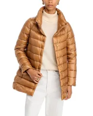 ヘルノ レディース アウター コート ダウン Herno Amelia Stand Collar Down Puffer Coat Bronzeのサムネイル