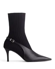 ラグアンドボーン レディース シューズ ブーツ・レインブーツ rag bone Womens Mercer Sock Slingback Booties Black ブラックのサムネイル