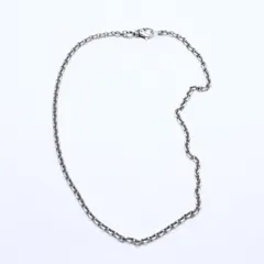 極美品 CHROME HEARTS クロムハーツ NEチェーン ネックレス 18インチ 重量21.14g 2006.925刻印 シルバー925 アクセサリー 中古 4a005768のサムネイル