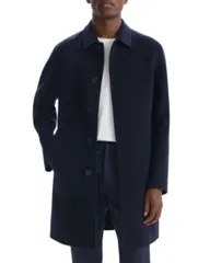 セオリー メンズ アウター コート Theory Car Coat in Luxe New Divide Balticのサムネイル