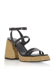カスタ ニエール レディース シューズ サンダル プラットフォーム Castaer Castaner Womens Victoria Platform Sandals Negroのサムネイル