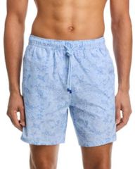Peter Millar Men's Swim Trunks, Shorts, Oahu 7 Swim Trunkstream Blue