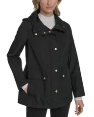 コールハーン レディース アウター ジャケット・ブルゾン Cole Haan Travel Packable Hunter Jacket Black ブラックのサムネイル