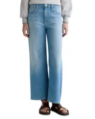 エージー レディース ボトムス デニムパンツ ワイドレッグ アンクル ジーンズ AG Mid Rise Wide Leg Ankle Jeans in Expeditionのサムネイル