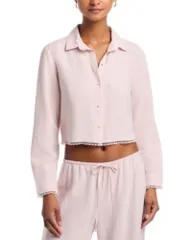 ベラダール レディース トップス シャツ Bella Dahl Crop Long Sleeve Shirt Ballet Pink ピンクのサムネイル
