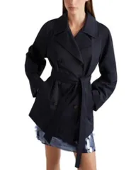 マレーラ レディース アウター コート Marella Umido Trench Coat Navy ネイビーのサムネイル