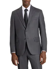 テッドベーカー レディース アウター ジャケット・ブルゾン ジャケット Ted Baker Wright Birdseye Modern Fit Suit Jacket Charcoal チャコールのサムネイル