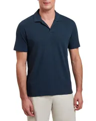 テッドベーカー メンズ トップス ポロシャツ Ted Baker Anito Short Sleeve Open Neck Polo Navy ネイビーのサムネイル
