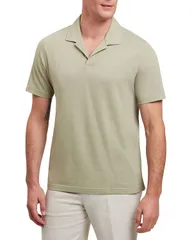テッドベーカー メンズ トップス ポロシャツ Ted Baker Anito Short Sleeve Open Neck Polo Khaki カーキのサムネイル