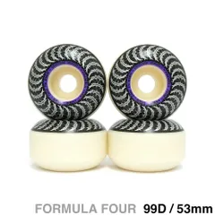 SPITFIRE WHEEL スピットファイヤー ウィール FORMULA FOUR（F4）99D CLASSIC DEATHMASK II 53mm　スケートボード スケボーのサムネイル