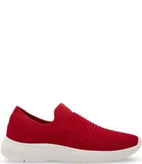 ブロンド レディース ボトムス カジュアルパンツ スニーカー ニット Blondo Karen Knit Waterproof Slip On Sneakers Red レッドのサムネイル