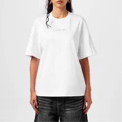 ランバン レディース トップス シャツ Tシャツ ロゴ Lanvin Logo TShirt Ld43 Optic White ホワイトのサムネイル