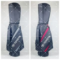 Toyota cart-style golf bag, nylon material, recommended for car enthusiasts, brand new and unused.