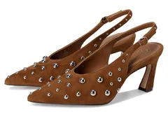 ナチュライザー レディース シューズ ヒール Naturalizer 27 Edit Elaine Dark Chestnut Stud Leatherのサムネイル