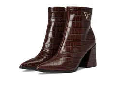 ゲス レディース シューズ ブーツ・レインブーツ GUESS Luseray Dark Brown Croco ブラウンのサムネイル