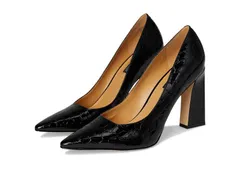 ナインウェスト レディース シューズ ヒール Nine Westamant Black Croco Patent ブラックのサムネイル