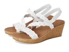 スケッチャーズ レディース シューズ ヒール SKECHERS Beverlee Cherished Aura White ホワイトのサムネイル