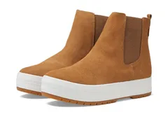 ケッズ レディース シューズ ブーツ・レインブーツ プラットフォーム チェルシー Keds The Platform Chelsea Lug Brown Suede ブラウンのサムネイル