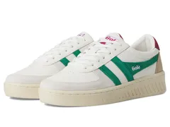 ゴラ レディース シューズ スニーカー Gola Grandslam Trident WhiteEmeraldCerise ホワイトのサムネイル