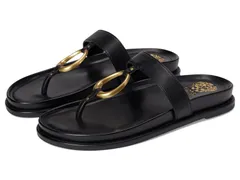 ヴィンスカムート レディース シューズ サンダル Vince Camuto Genri ORing Thong Slide Sandals Black ブラックのサムネイル
