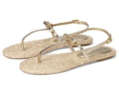 スチュアート ワイツマン レディース シューズ サンダル Stuart Weitzman Felicity Espadrille Sandal Light GoldNatural ゴールド