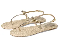 スチュアート ワイツマン レディース シューズ サンダル Stuart Weitzman Felicity Espadrille Sandal Light GoldNatural ゴールドのサムネイル