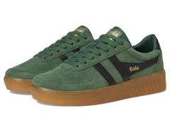 ゴラ レディース シューズ スニーカー スエード Gola Grandslam SuedevergreenBlack ブラックのサムネイル