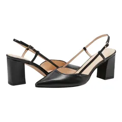 マーク・フィッシャー レディース シューズ ヒール Marc Fisher LTD Zester Black Leather ブラックのサムネイル