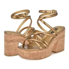 ナインウェスト レディース シューズ ヒール Nine West Corke Bronzeのサムネイル