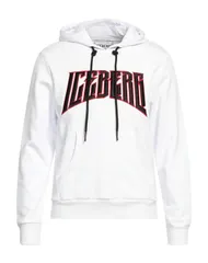 アイスバーグ メンズ アウター パーカー・スウェット ICEBERG スウェット White ホワイトのサムネイル