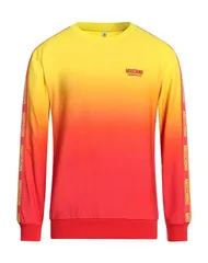 モスキーノ メンズ アウター パーカー・スウェット MOSCHINO スウェット Yellow イエローのサムネイル