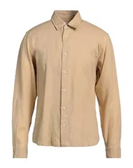 サンドロ メンズ トップス シャツ SANDRO リネンシャツ Beige ベージュのサムネイル