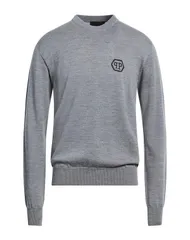 フィリッププレイン メンズ トップス シャツ PHILIPPLEIN プルオーバー Gray グレーのサムネイル