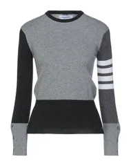 トムブラウン レディース ニット プルオーバー THOM BROWNE プルオーバー Gray グレーのサムネイル