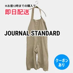 JOURNAL STANDARD ジャーナルスタンダード サロペット/オーバーオール ベージュ クロップド・半端丈 コットン レディースのサムネイル