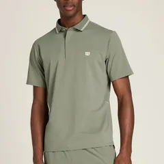 ウィルソン メンズ トップス ポロシャツ Wilson Mens Challengers Technical Golf Polo Vetiverのサムネイル