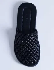 トップショップ レディース シューズ サンダル Topshop Bibi woven mules Black ブラックのサムネイル