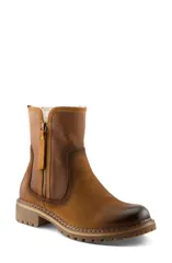 スプリングステップ レディース シューズ ブーツ・レインブーツ Spring Step Jovany Faux Fur Lined Boot Cognacのサムネイル