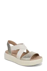 ドクター・ショール レディース シューズ サンダル プラットフォーム Dr Scholls Madicldease Slingback Platform Wedge Sandal Gold ゴールドのサムネイル