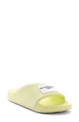 ジバンシー レディース シューズ サンダル Givenchy Label Slide Sandal Green グリーンのサムネイル